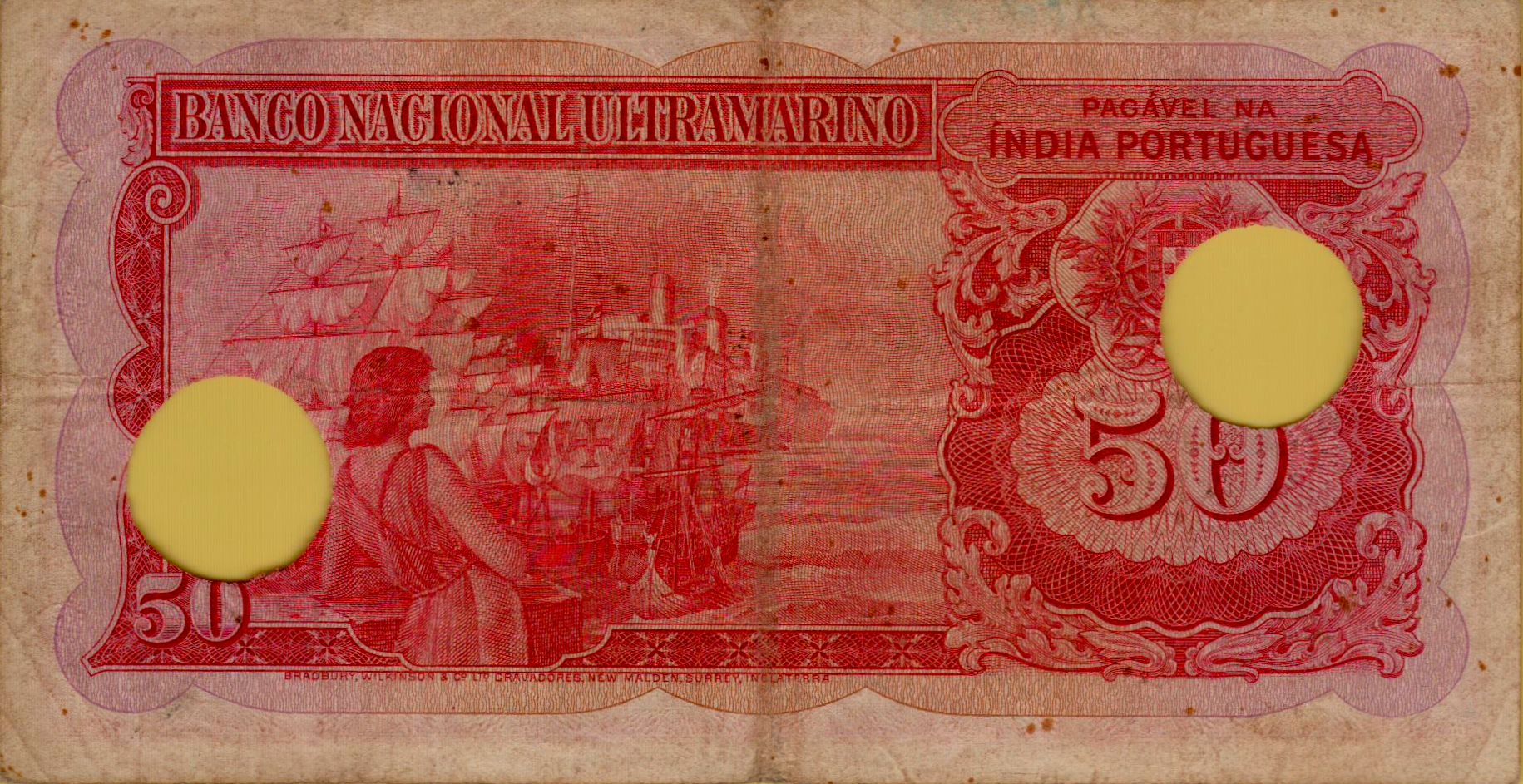 India (Portuguese) 50 VF P-38/c